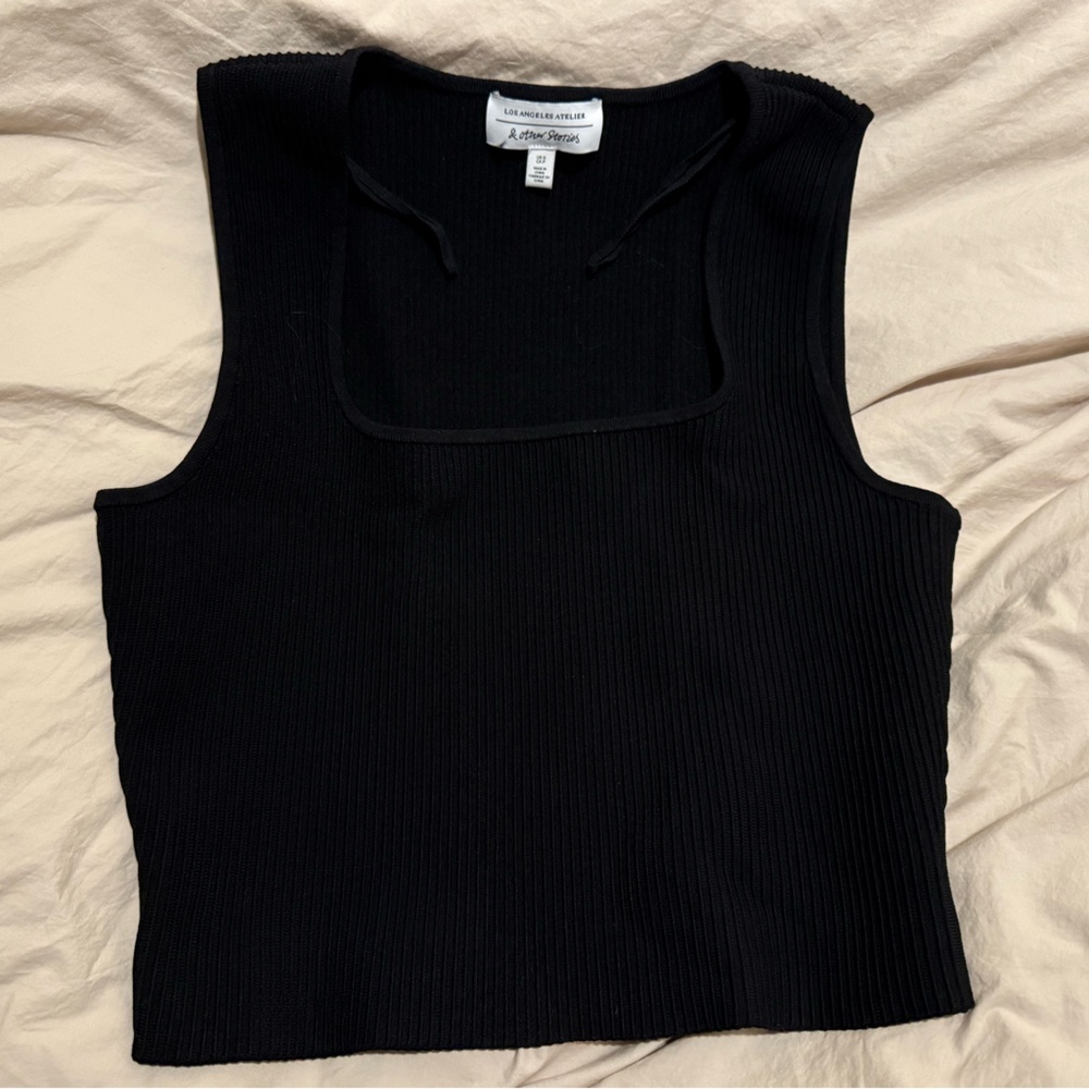 & other stories crop top